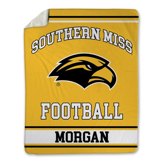 Southern Miss - NCAA Football : kaden morgan - Blanket-0