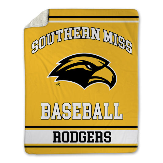 Southern Miss - NCAA Baseball : Camden Rodgers - Blanket-0