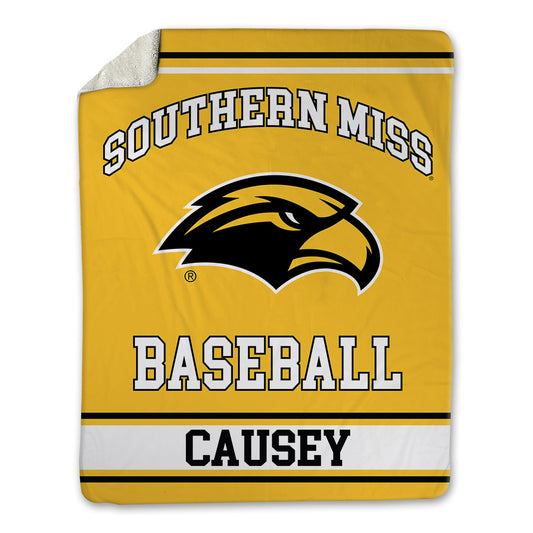 Southern Miss - NCAA Baseball : Dylan Causey - Blanket-0