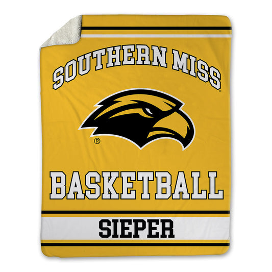 Southern Miss - NCAA Women's Basketball : Morgan Sieper - Blanket-0