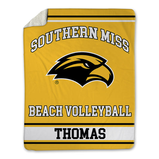 Southern Miss - NCAA Beach Volleyball : Ryann Thomas - Blanket-0