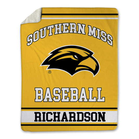 Southern Miss - NCAA Baseball : Cole Richardson - Blanket-0