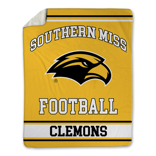 Southern Miss - NCAA Football : Jalil Clemons - Blanket-0