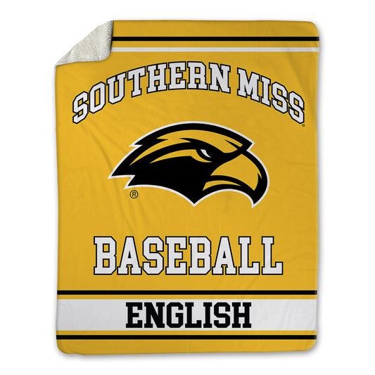 Southern Miss - NCAA Baseball : McCarty English - Blanket-0