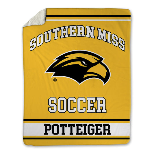 Southern Miss - NCAA Women's Soccer : Rhiley Potteiger - Blanket-0