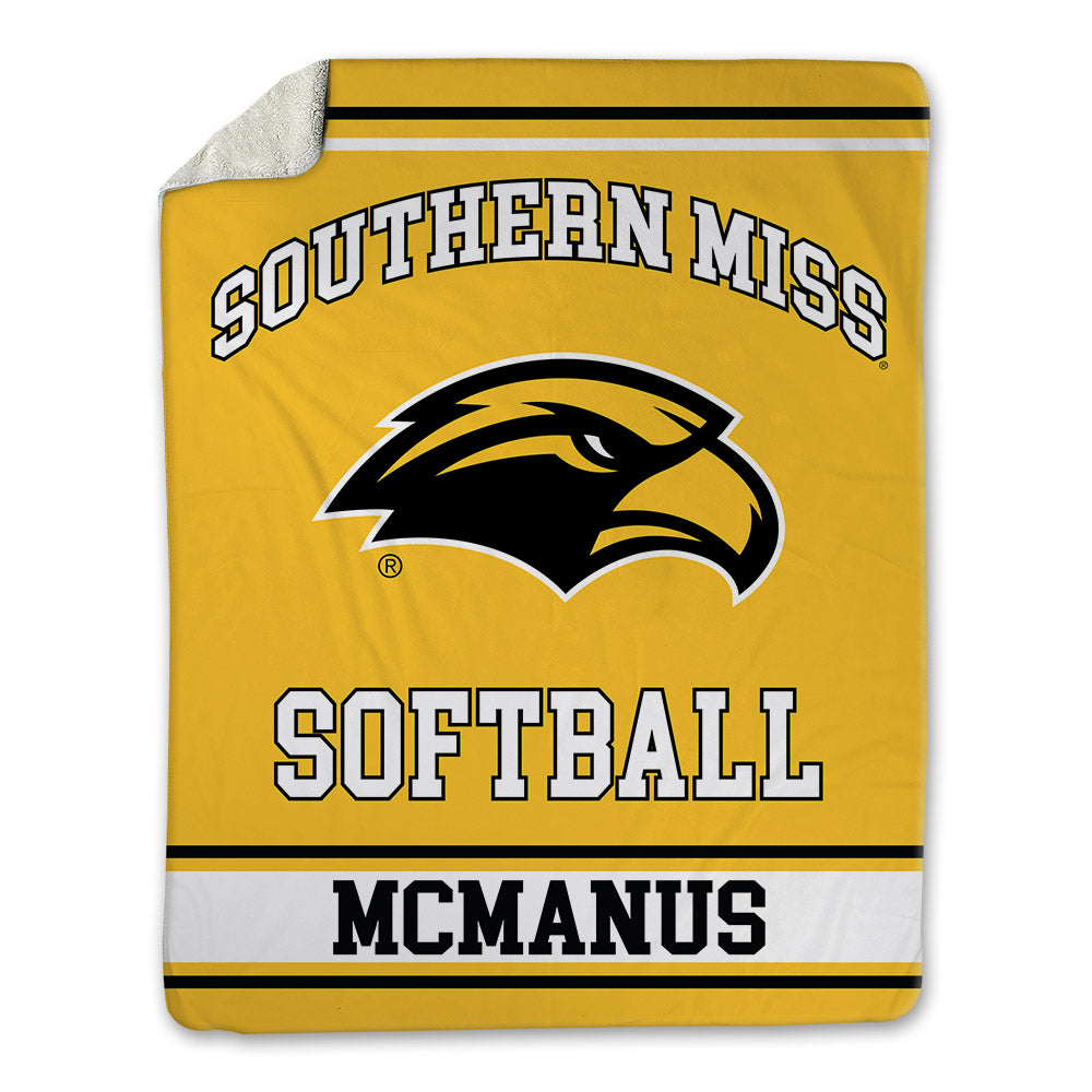 Southern Miss - NCAA Softball : Nealy McManus - Blanket-0
