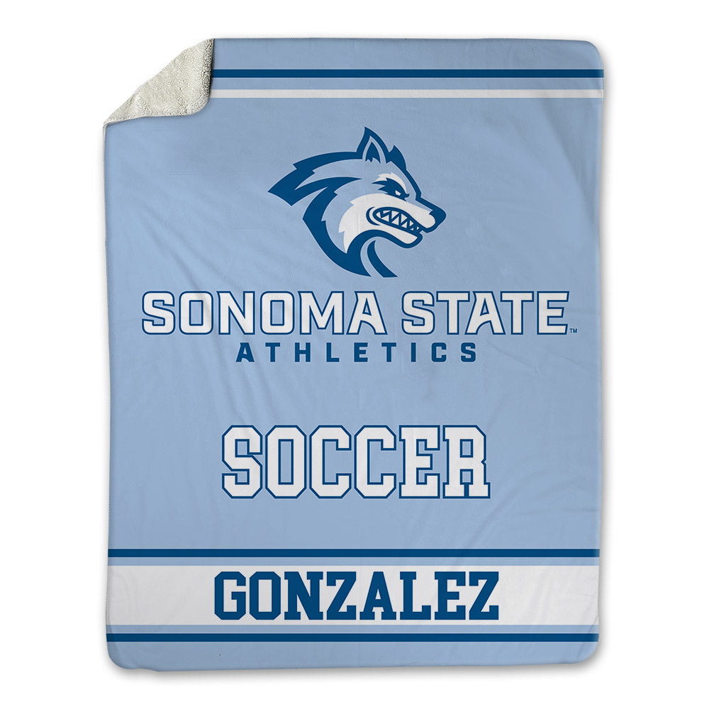 SSU - NCAA Men's Soccer : Oliver Gonzalez - Blanket-0