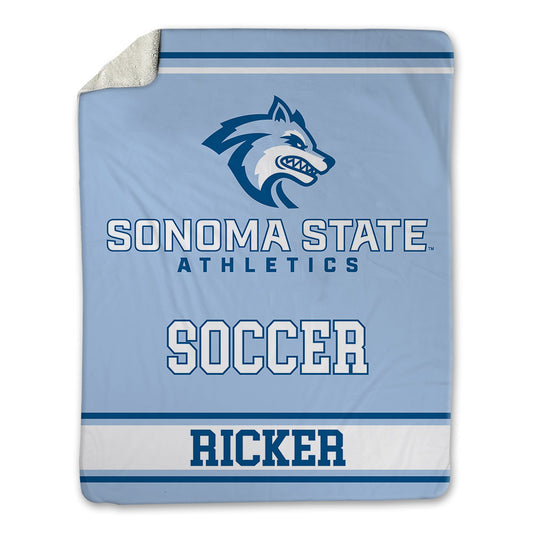 SSU - NCAA Women's Soccer : Ava Ricker - Blanket-0
