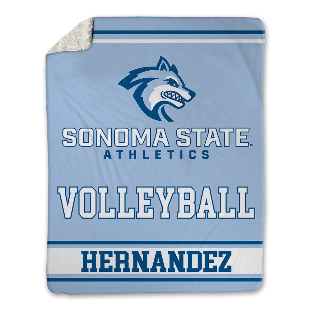 SSU - NCAA Women's Volleyball : emily hernandez - Blanket-0