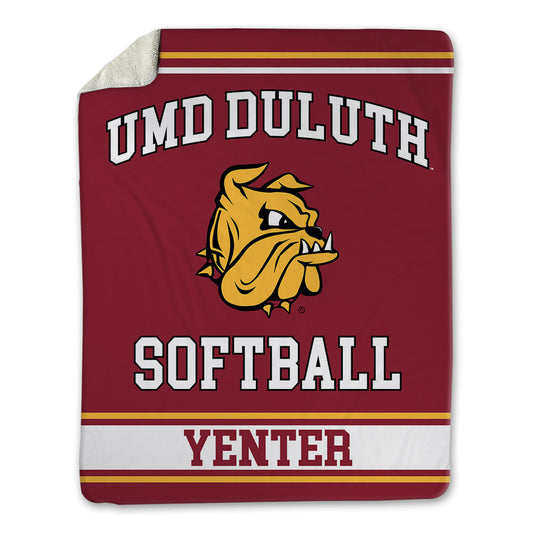 UMN Duluth - NCAA Softball : Kaylin Yenter - Blanket-0