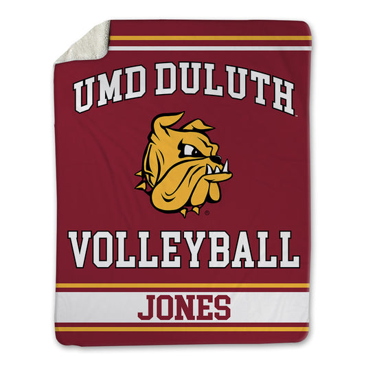 UMN Duluth - NCAA Women's Volleyball : Ava Jones - Blanket-0