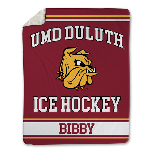 UMN Duluth - NCAA Men's Ice Hockey : Luke Bibby - Blanket-0