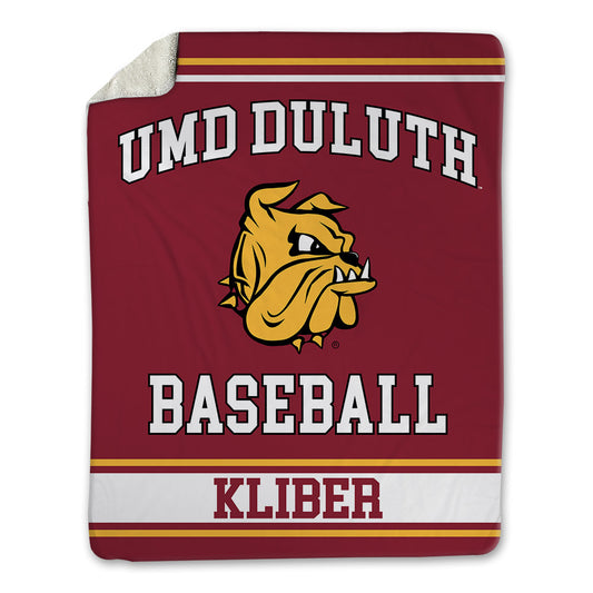 UMN Duluth - NCAA Baseball : Sam Kliber - Blanket-0