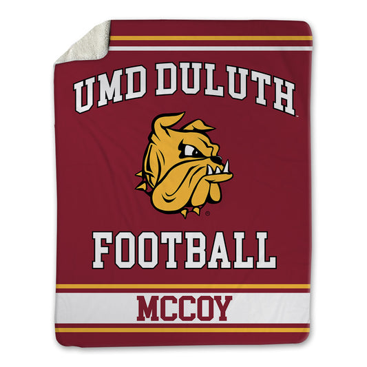 UMN Duluth - NCAA Football : Tyrone Mccoy - Blanket-0