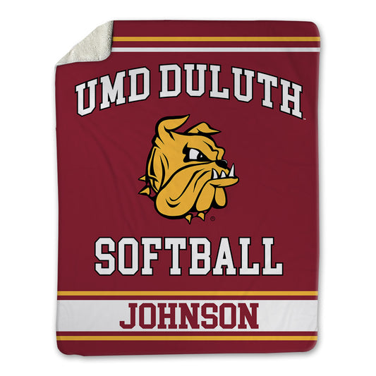 UMN Duluth - NCAA Softball : Paige Johnson - Blanket-0
