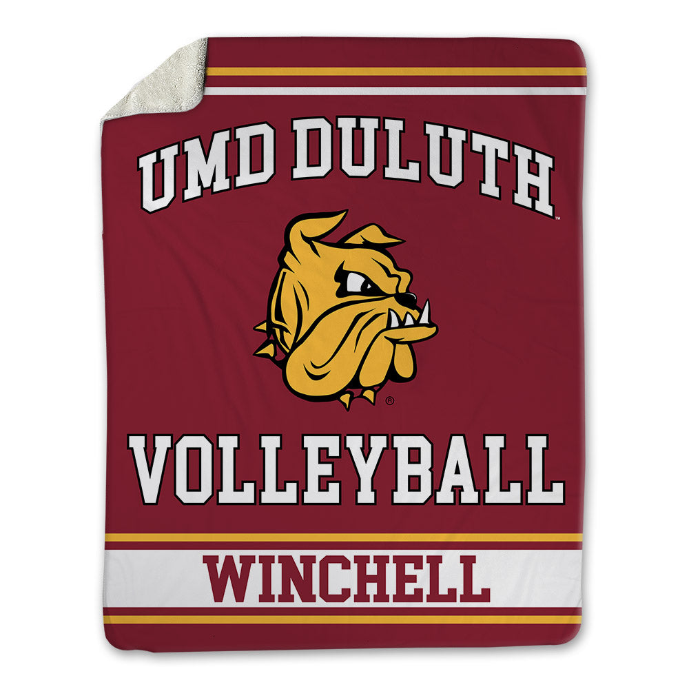 UMN Duluth - NCAA Women's Volleyball : Karsyn Winchell - Blanket-0