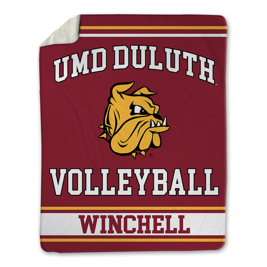 UMN Duluth - NCAA Women's Volleyball : Karsyn Winchell - Blanket-0