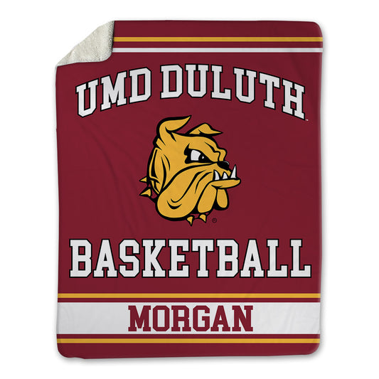 UMN Duluth - NCAA Men's Basketball : Jaden Morgan - Blanket-0