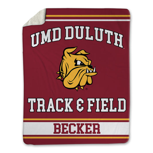 UMN Duluth - NCAA Women's Track & Field : Claire Becker - Blanket-0