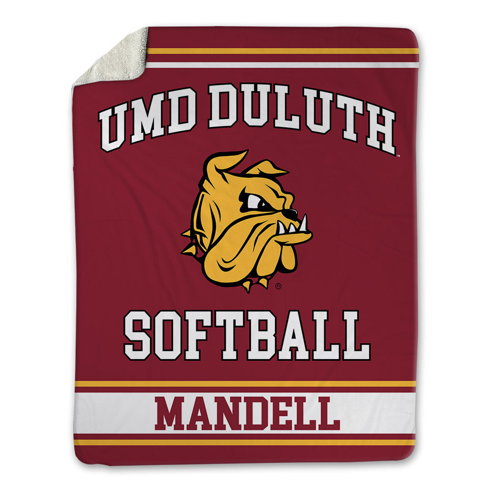 UMN Duluth - NCAA Softball : Ashley Mandell - Blanket-0