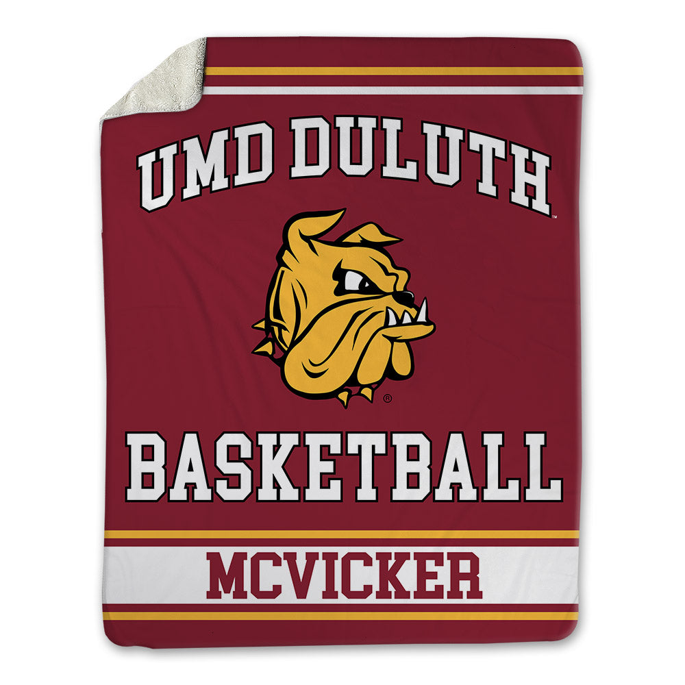 UMN Duluth - NCAA Women's Basketball : Keagan McVicker - Blanket-0