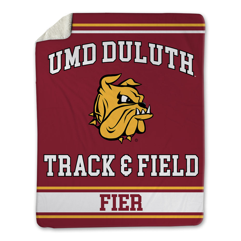 UMN Duluth - NCAA Men's Track & Field : Jake Fier - Blanket-0