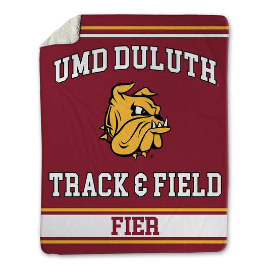 UMN Duluth - NCAA Men's Track & Field : Jake Fier - Blanket-0