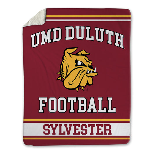 UMN Duluth - NCAA Football : Alex Sylvester - Blanket-0
