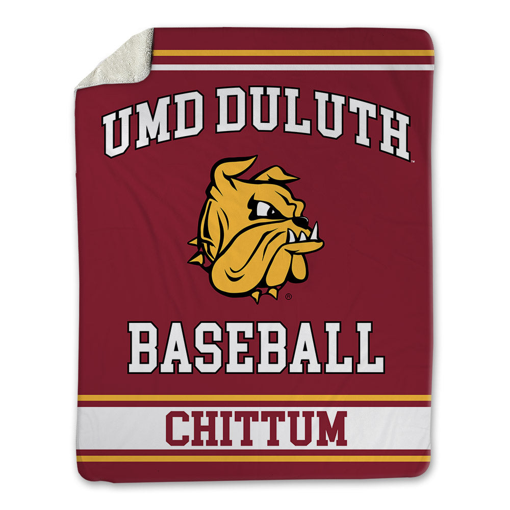 UMN Duluth - NCAA Baseball : Caid Chittum - Blanket-0