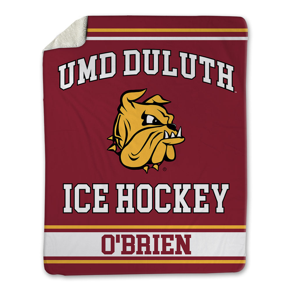 UMN Duluth - NCAA Women's Ice Hockey : MaryKate O'Brien - Blanket-0