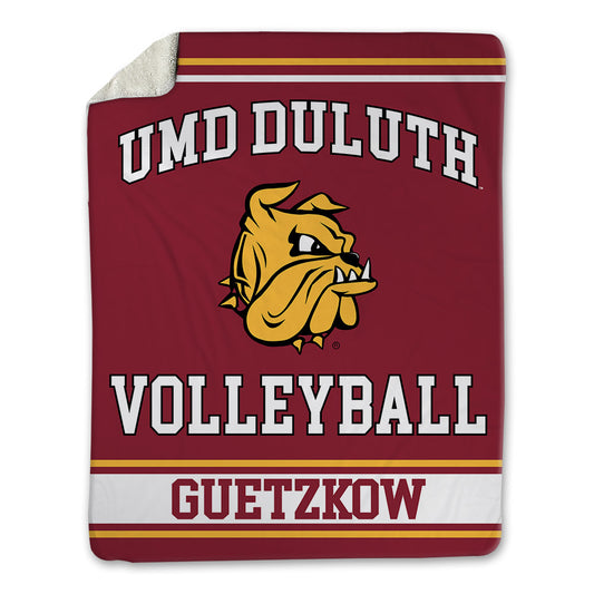 UMN Duluth - NCAA Women's Volleyball : Madeline Guetzkow - Blanket-0