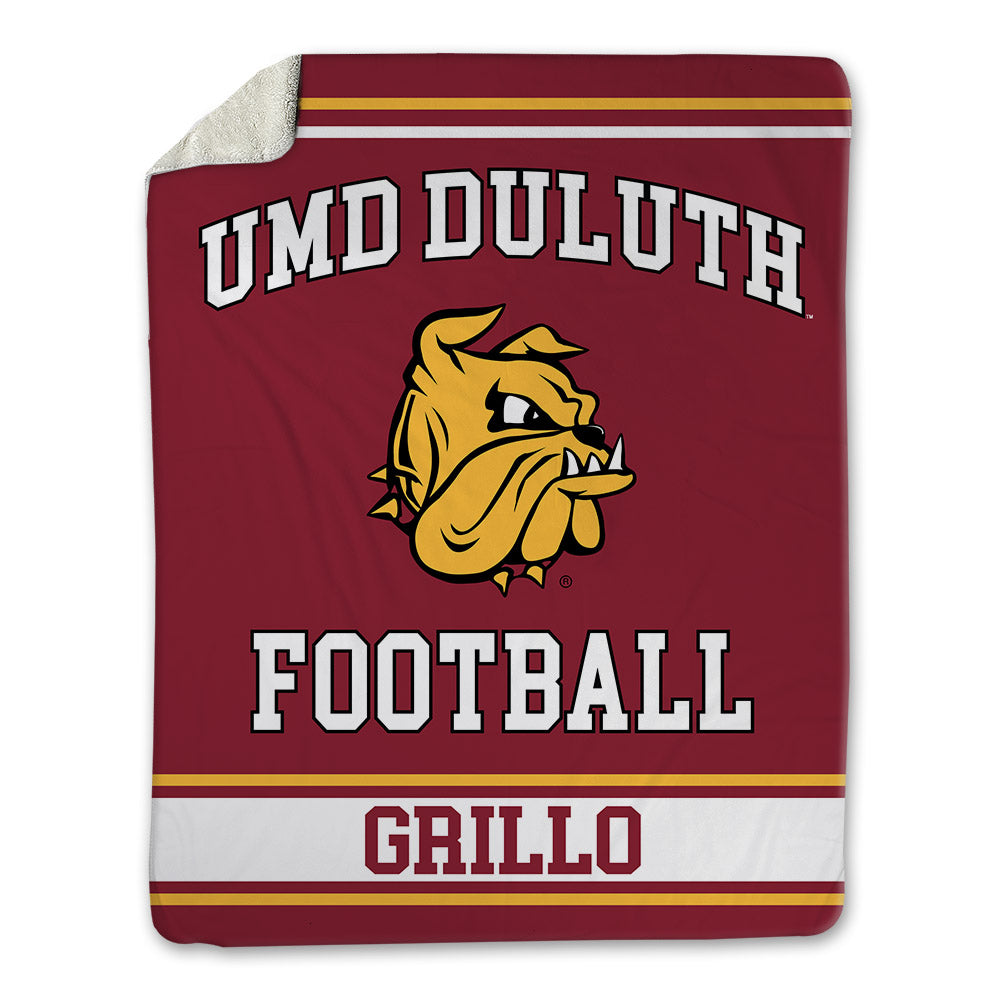 UMN Duluth - NCAA Football : Joey Grillo - Blanket-0