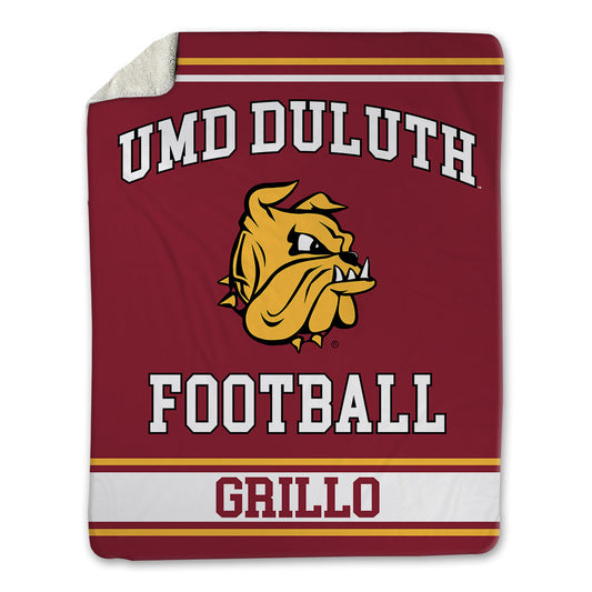 UMN Duluth - NCAA Football : Joey Grillo - Blanket-0