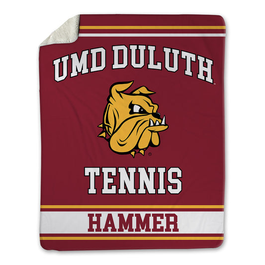 UMN Duluth - NCAA Women's Tennis : Morgan Hammer - Blanket-0