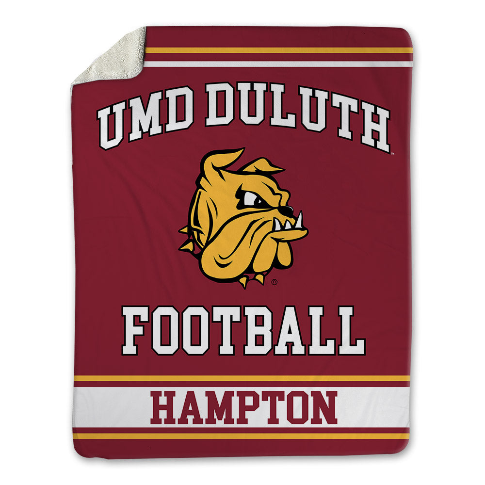 UMN Duluth - NCAA Football : Isaiah Hampton - Blanket-0