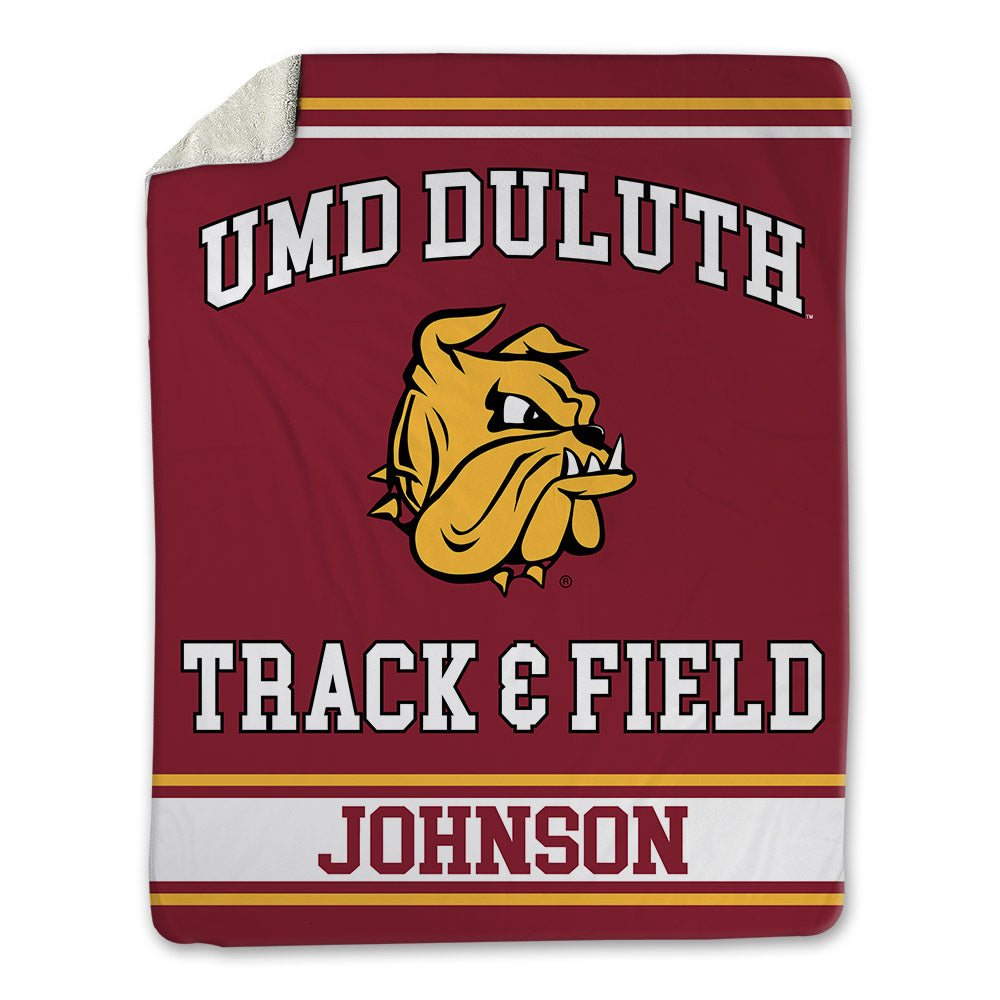 UMN Duluth - NCAA Men's Track & Field : Joshua Johnson - Blanket-0