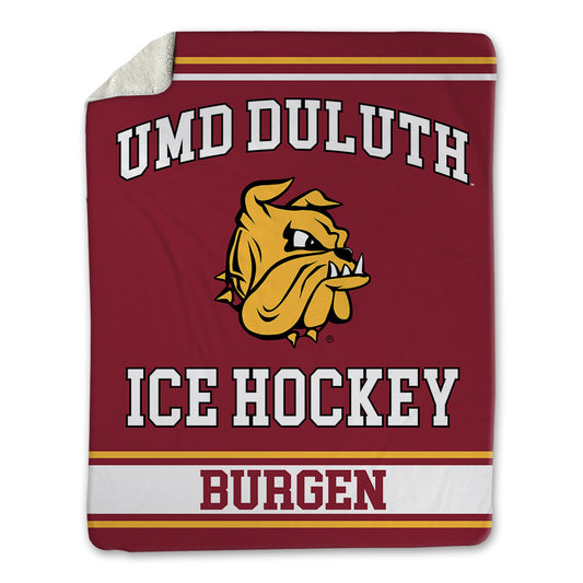 UMN Duluth - NCAA Women's Ice Hockey : Danielle Burgen - Blanket-0