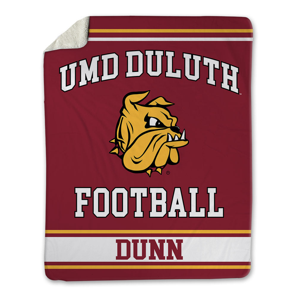 UMN Duluth - NCAA Football : Terae Dunn - Blanket-0