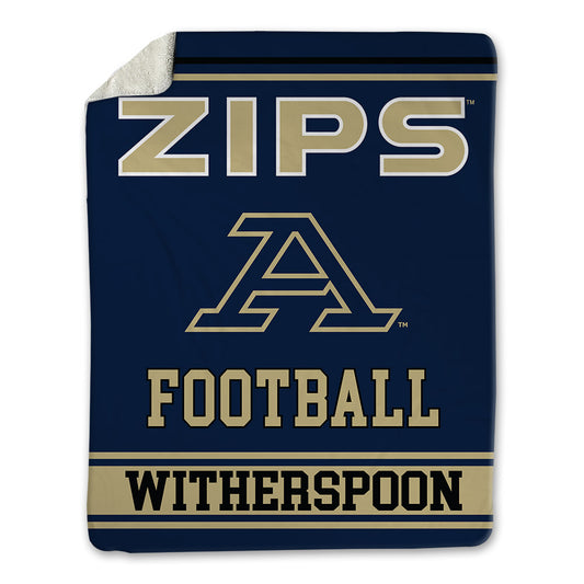 Akron - NCAA Football : Khalil Witherspoon - Blanket-0