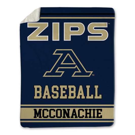 Akron - NCAA Baseball : Kyle McConachie - Blanket-0