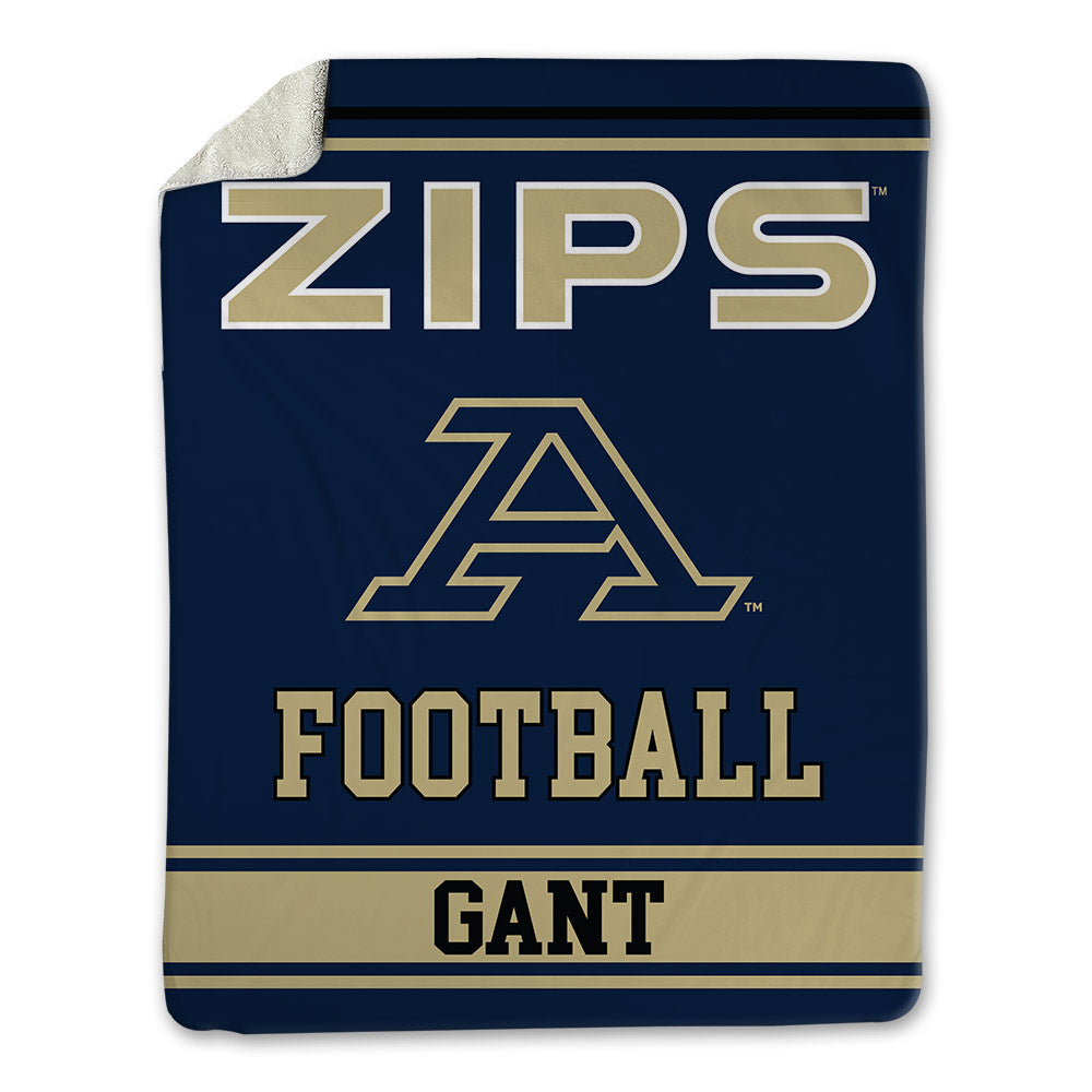 Akron - NCAA Football : Jordan Gant - Blanket-0