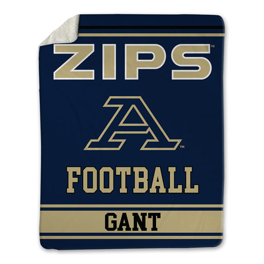 Akron - NCAA Football : Jordan Gant - Blanket-0