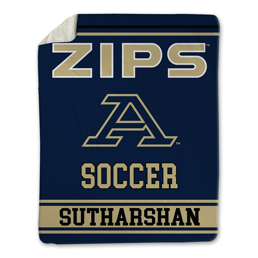 Akron - NCAA Women's Soccer : Eesha Sutharshan - Blanket-0