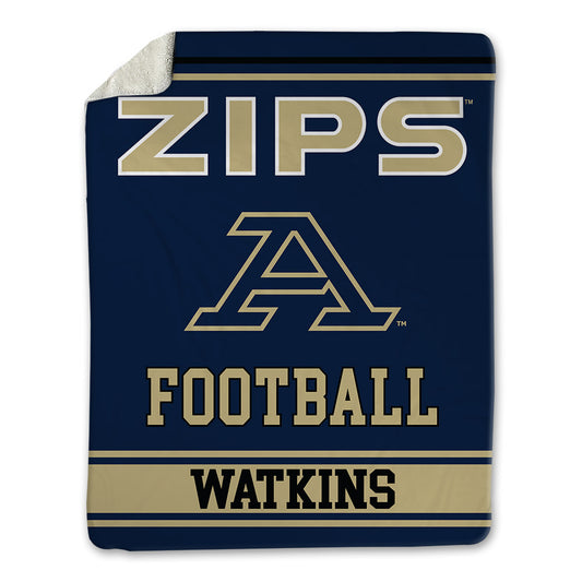 Akron - NCAA Football : ty watkins - Blanket-0