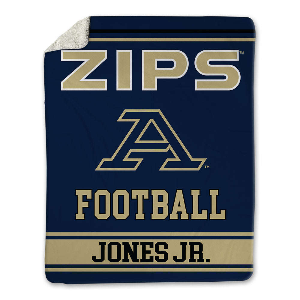 Akron - NCAA Football : Gregory Allen Jones JR. - Blanket-0