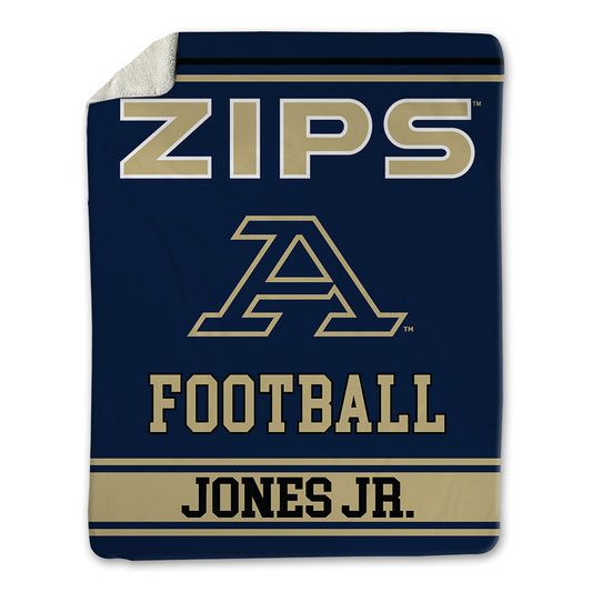 Akron - NCAA Football : Gregory Allen Jones JR. - Blanket-0