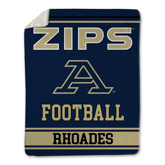 Akron - NCAA Football : Emmet Rhoades - Blanket-0