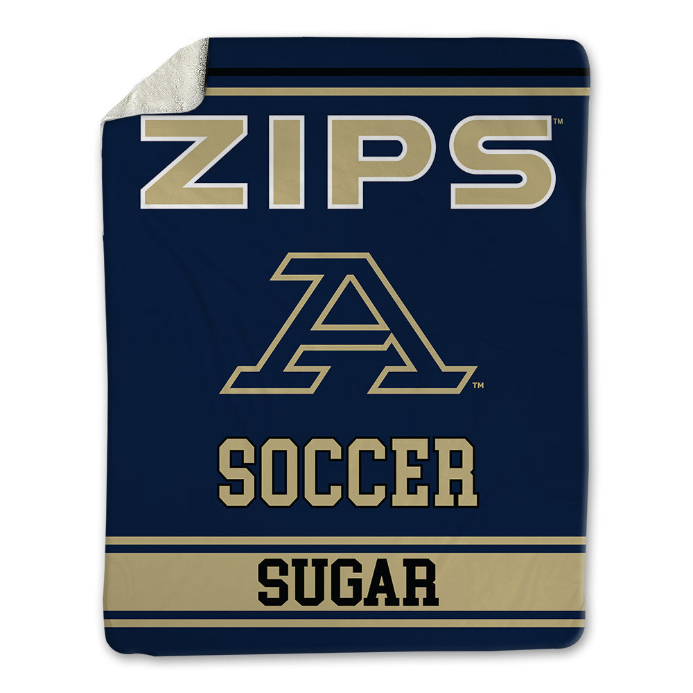 Akron - NCAA Women's Soccer : Karlie Sugar - Blanket-0