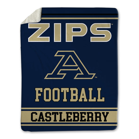 Akron - NCAA Football : Jordan Castleberry - Blanket-0