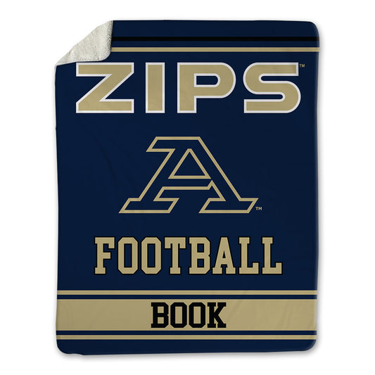 Akron - NCAA Football : Avery Book - Blanket-0